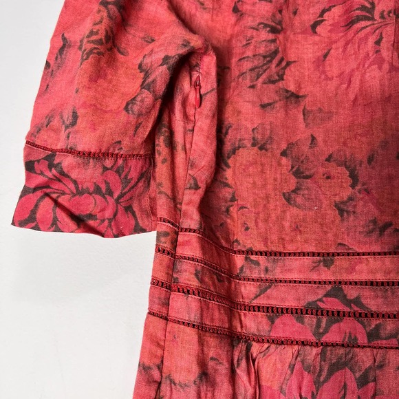 Sea New York Red Floral Maxi Dress - Picture 7 of 9